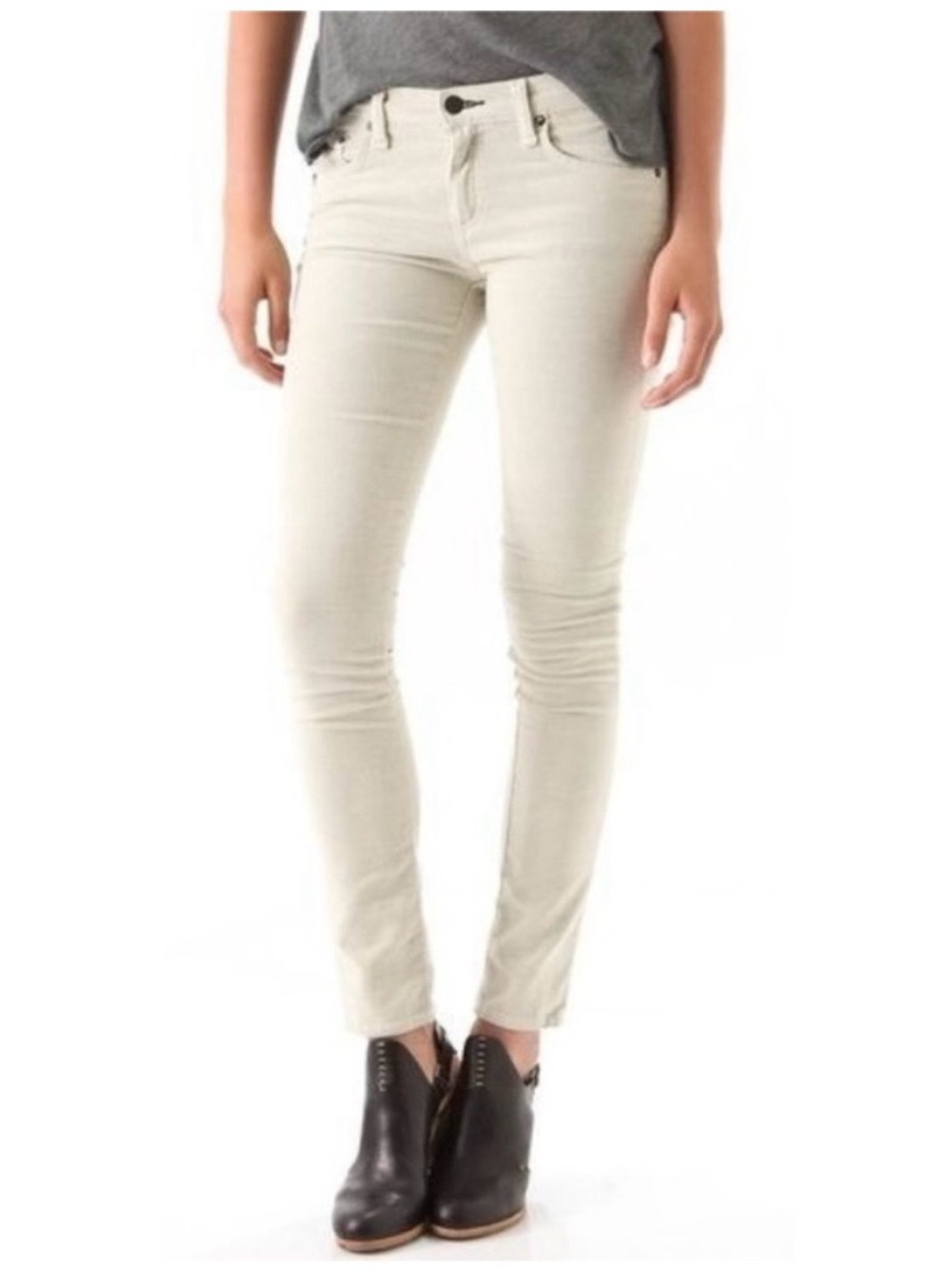 rag & bone Beige Skinny Jeans